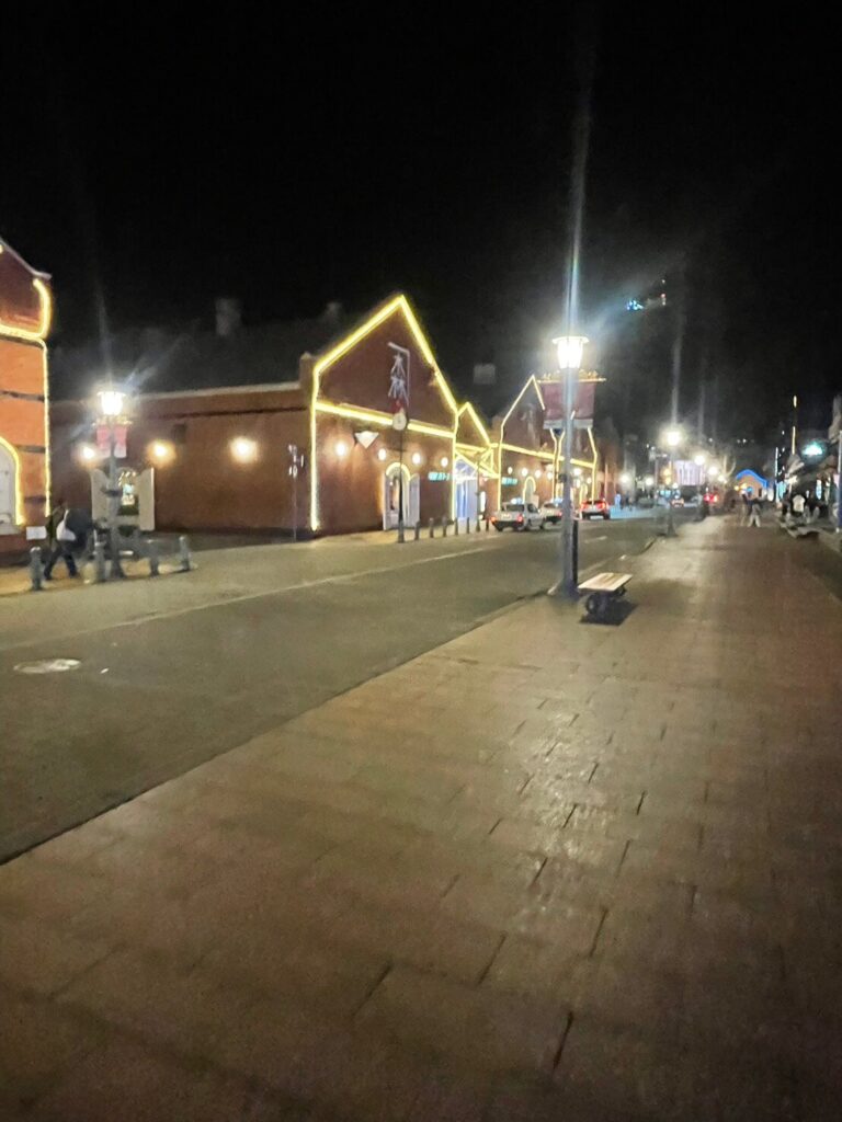 函館ベイエリア 赤レンガ倉庫群の景観